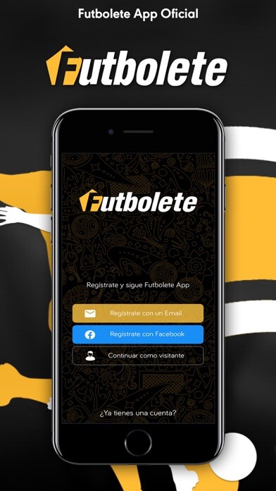 Emulate iPhone app Futbolete using MyAndroid