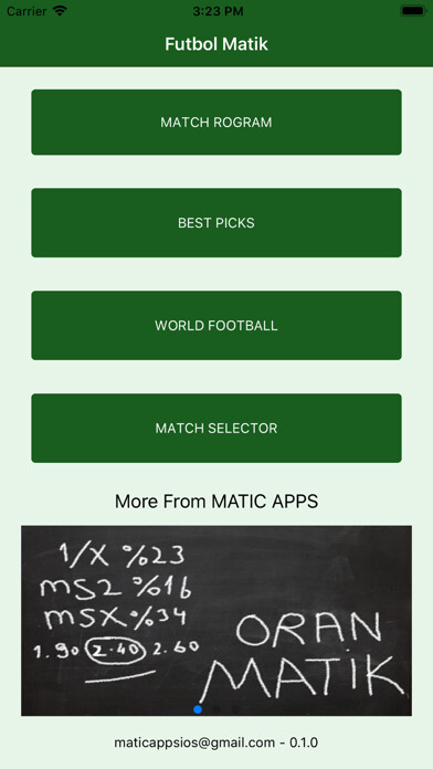 Emulate iPhone app FutbolMatik using MyAndroid Emulate iPhone app FutbolMatik using MyAndroid