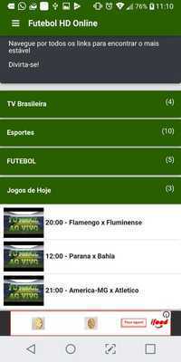 Emulate Android APK FutebolHD - TV Online - Futebol Online Emulate Android APK FutebolHD - TV Online - Futebol Online