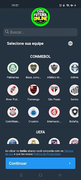 Run android online APK Futebol OnLine from MyAndroid or emulate Futebol OnLine using MyAndroid