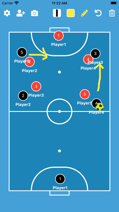 Emulate iPhone app Futsal Tactic Board using MyAndroid Emulate iPhone app Futsal Tactic Board using MyAndroid