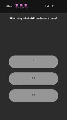 Emulate Android APK Future Diary Quiz