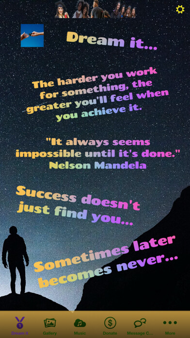 Emulate iPhone app Future Dreamers & Achievers using MyAndroid