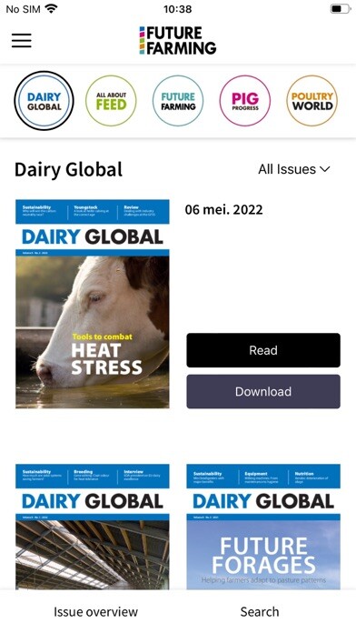 Emulate iPhone app Future Farming using MyAndroid