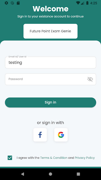 Run android online APK Future Point Exam Genie from MyAndroid or emulate Future Point Exam Genie using MyAndroid Run android online APK Future Point Exam Genie from MyAndroid or emulate Future Point Exam Genie using MyAndroid