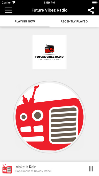 Emulate iPhone app Future Vibez Radio using MyAndroid Emulate iPhone app Future Vibez Radio using MyAndroid