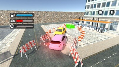 Emulate iPhone app Futuristic Car Park Challenge using MyAndroid