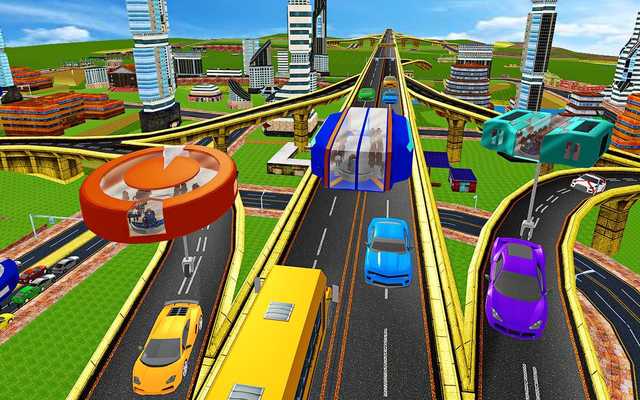 Emulate Android APK Futuristic Gyroscopic Bus City Driving