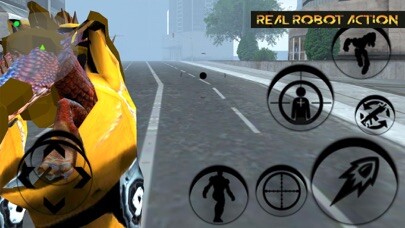 Emulate iPhone app Futuristic Robot Fighting War using MyAndroid Emulate iPhone app Futuristic Robot Fighting War using MyAndroid