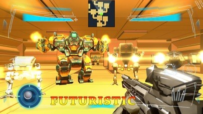 Emulate iPhone app Futuristic Robot War Battle using MyAndroid Emulate iPhone app Futuristic Robot War Battle using MyAndroid