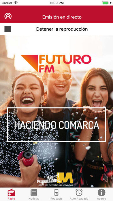 Emulate iPhone app Futuro FM using MyAndroid Emulate iPhone app Futuro FM using MyAndroid