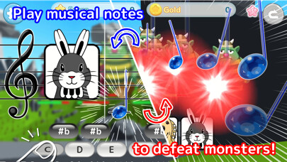 Emulate iPhone app FUYOMIN - Music Reading Game - using MyAndroid
