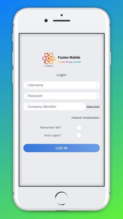 Emulate iPhone app Fuzion Mobile using MyAndroid