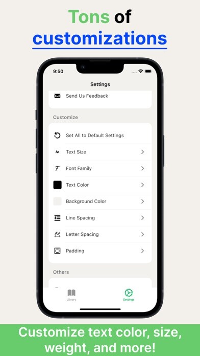 Emulate iPhone app Fuzzy: Text Customizer & Color using MyAndroid