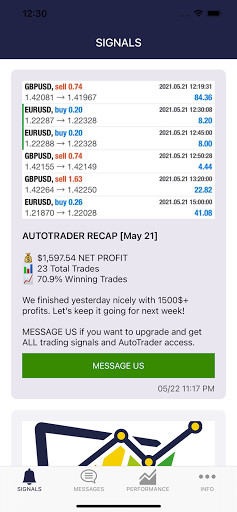 Run android online APK Fx Signals from MyAndroid or emulate Fx Signals using MyAndroid