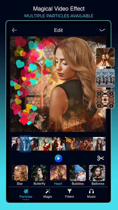 Emulate iPhone app FX Video Lab Magical Effects using MyAndroid