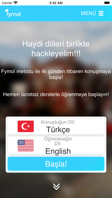 Emulate iPhone app Fymol using MyAndroid