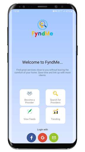 Run android online APK FyndMe from MyAndroid or emulate FyndMe using MyAndroid