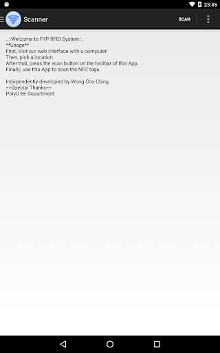 Run android online APK FYP RFID System from MyAndroid or emulate FYP RFID System using MyAndroid