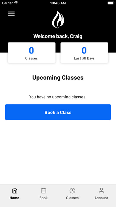 Emulate iPhone app FYRE FITNESS 2.0 using MyAndroid