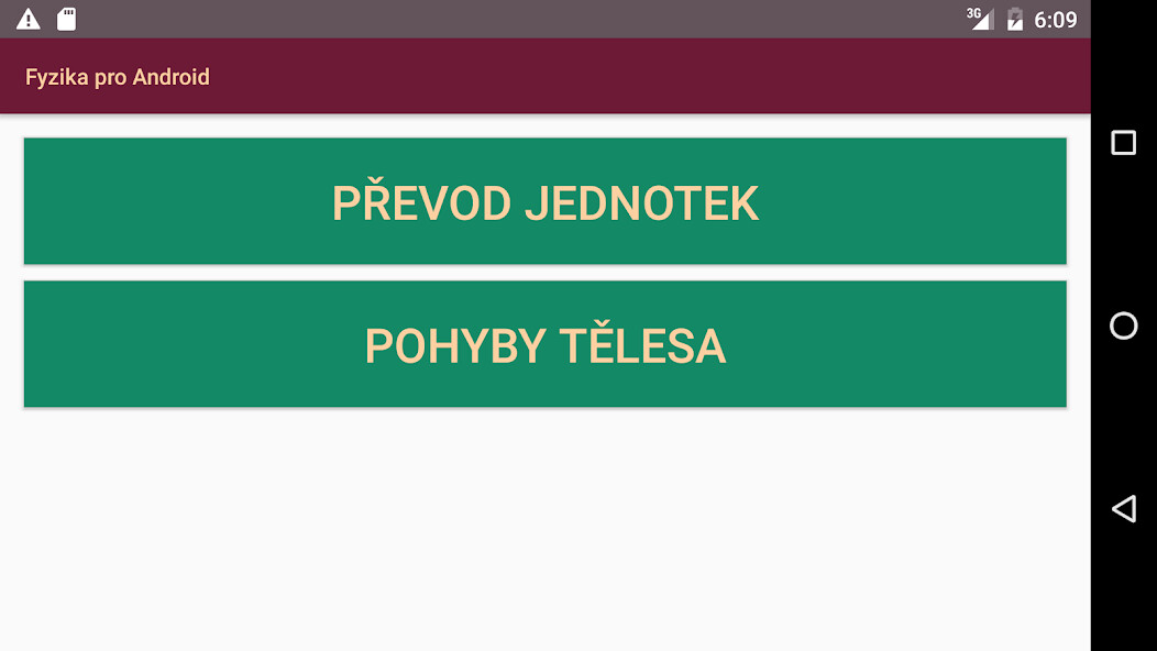 Run android online APK Fyzika pro Android from MyAndroid or emulate Fyzika pro Android using MyAndroid