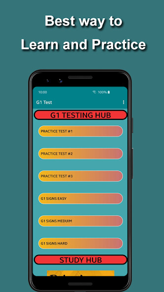 Run android online APK G1 Practice Test 2022 from MyAndroid or emulate G1 Practice Test 2022 using MyAndroid