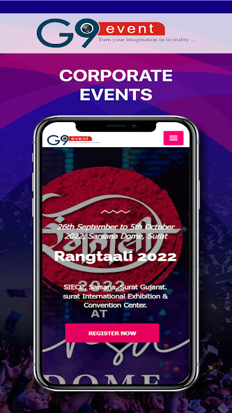 Run android online APK G9 Events from MyAndroid or emulate G9 Events using MyAndroid Run android online APK G9 Events from MyAndroid or emulate G9 Events using MyAndroid