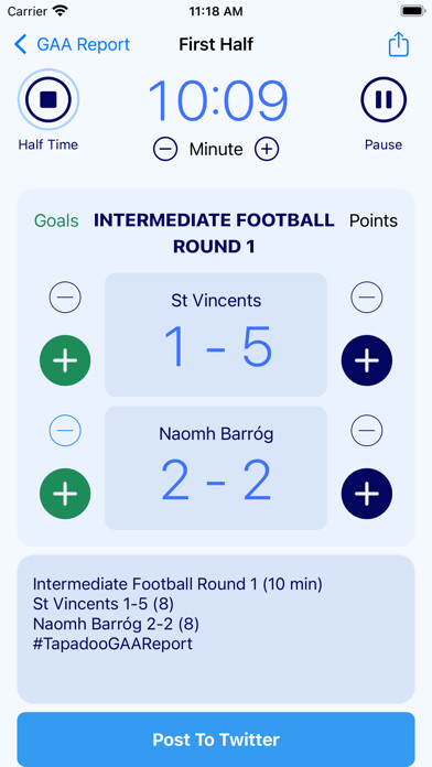 Emulate iPhone app GAA Report using MyAndroid Emulate iPhone app GAA Report using MyAndroid