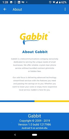 Run android online APK Gabbit Softphone from MyAndroid or emulate Gabbit Softphone using MyAndroid