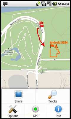 Emulate Android APK gabTrackMe