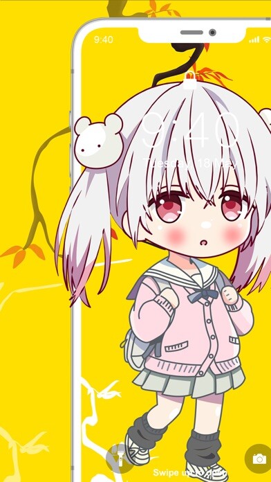Emulate iPhone app Gacha Life Wallpaper Maker using MyAndroid