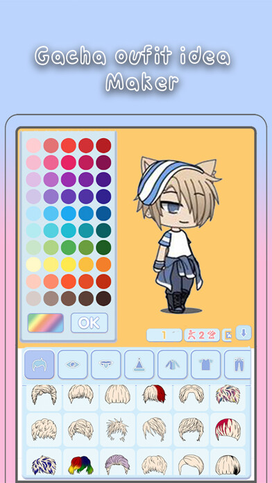Emulate iPhone app Gacha maker : Outfit Ideas using MyAndroid Emulate iPhone app Gacha maker : Outfit Ideas using MyAndroid