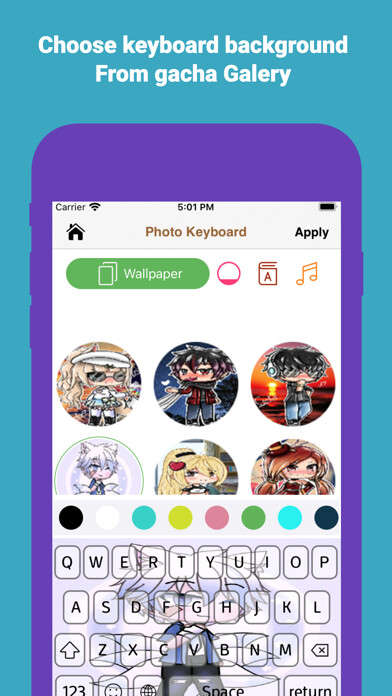 Emulate iPhone app Gacha Theme Keyboard using MyAndroid Emulate iPhone app Gacha Theme Keyboard using MyAndroid