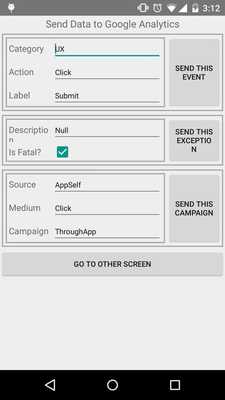 Emulate Android APK GA Data Generator Emulate Android APK GA Data Generator