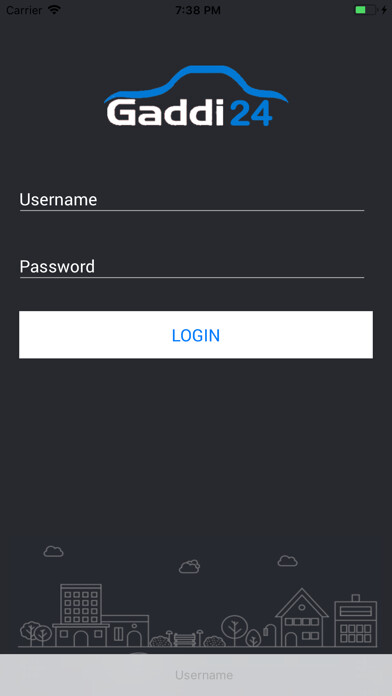 Emulate iPhone app Gaddi24 using MyAndroid