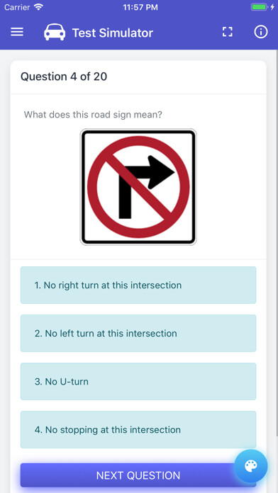 Emulate iPhone app GA DMV Test using MyAndroid