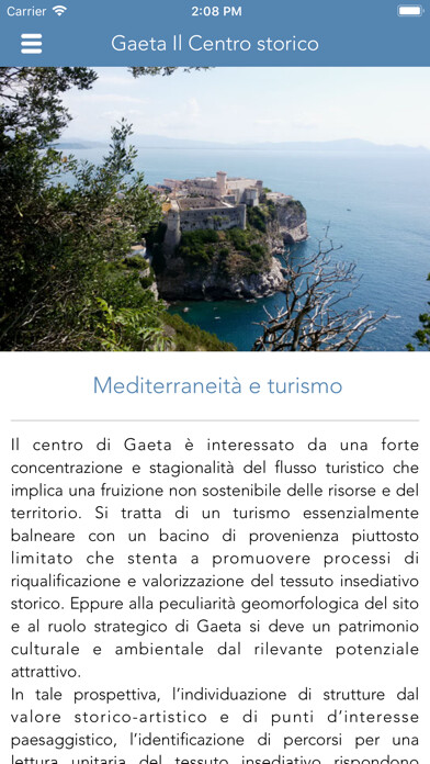 Emulate iPhone app Gaeta - Il Centro storico using MyAndroid Emulate iPhone app Gaeta - Il Centro storico using MyAndroid
