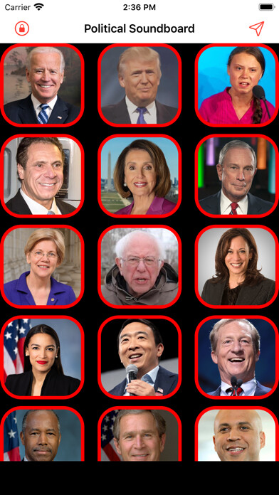 Emulate iPhone app Gaffe: Political Soundboard using MyAndroid