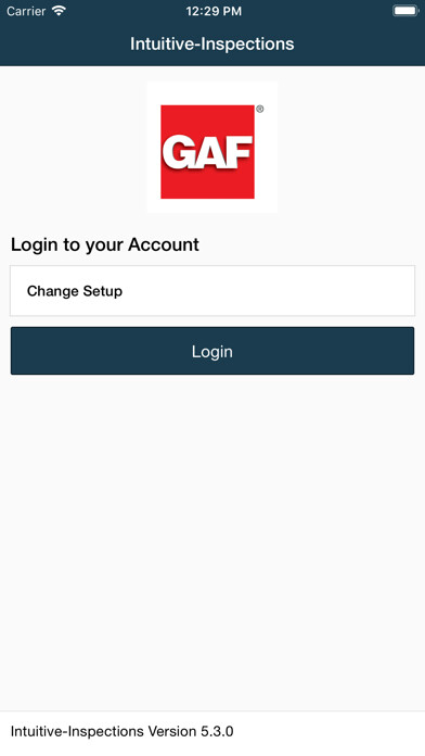 Emulate iPhone app GAF Intuitive Inspections using MyAndroid Emulate iPhone app GAF Intuitive Inspections using MyAndroid