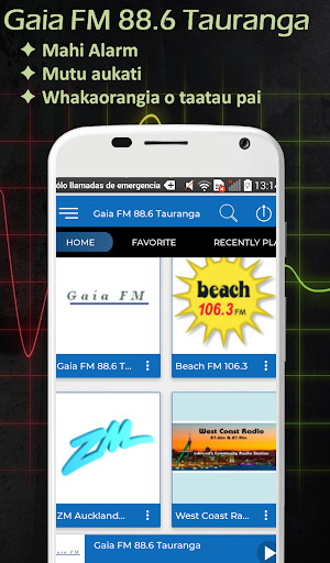 Run android online APK Gaia FM 88.6 Tauranga Live NZ from MyAndroid or emulate Gaia FM 88.6 Tauranga Live NZ using MyAndroid