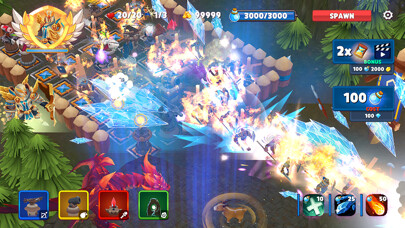 Emulate iPhone app Gaiarus Idle Tower Defense TD using MyAndroid