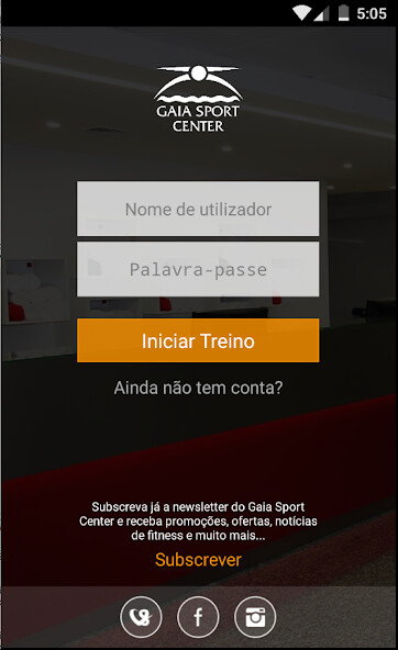 Emulate Android APK Gaia Sport Center - OVG