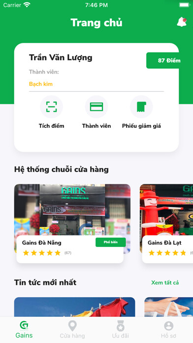 Emulate iPhone app Gains - Siêu Thị Hàng Châu Âu using MyAndroid Emulate iPhone app Gains - Siêu Thị Hàng Châu Âu using MyAndroid