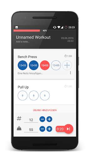Run android online APK Gains Workout Log Diary from MyAndroid or emulate Gains Workout Log Diary using MyAndroid