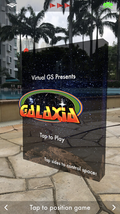 Emulate iPhone app GALAXIA AR using MyAndroid