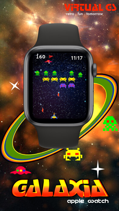 Emulate iPhone app GALAXIA: Watch Game using MyAndroid