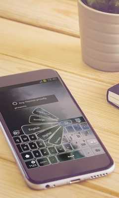 Emulate Android APK Galaxy arms Keyboard Design