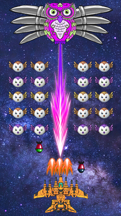 Emulate iPhone app Galaxy Birds - Space Shooting using MyAndroid Emulate iPhone app Galaxy Birds - Space Shooting using MyAndroid