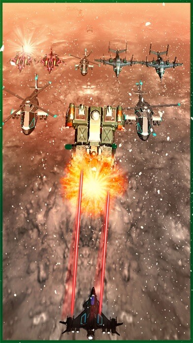 Emulate iPhone app Galaxy Fighter- Space Shooting using MyAndroid