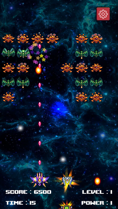 Emulate iPhone app Galaxy Invader - Alien Shooter using MyAndroid Emulate iPhone app Galaxy Invader - Alien Shooter using MyAndroid